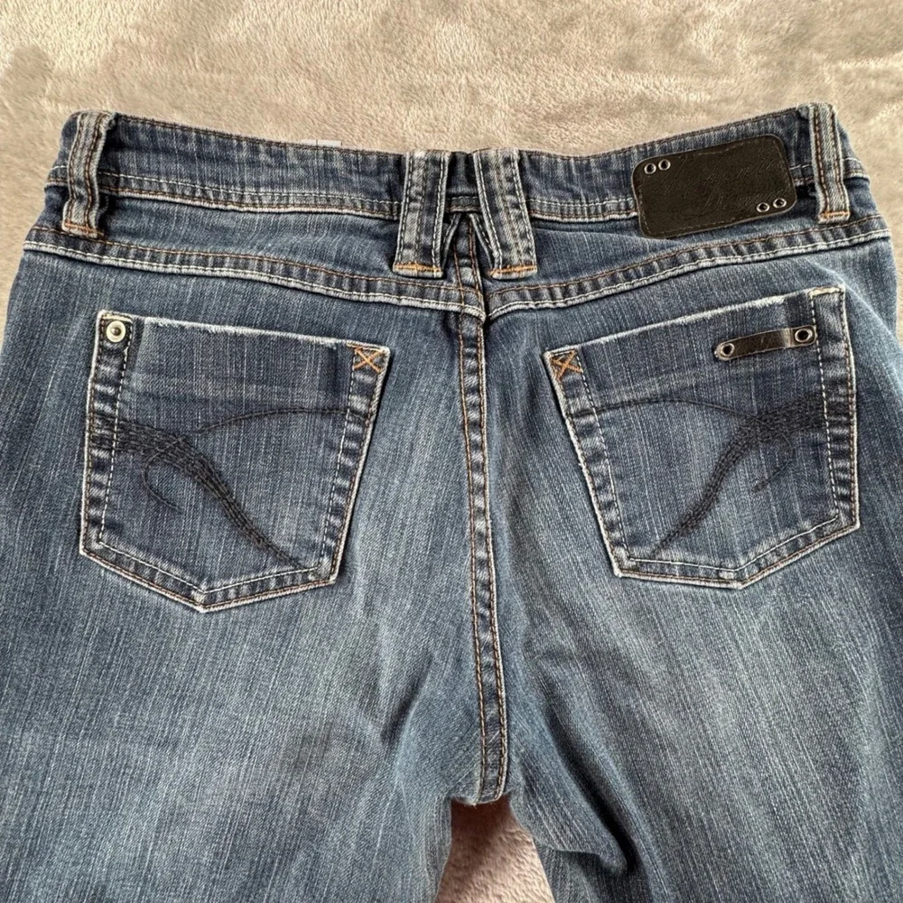 s.Oliver Jeans Mens 36x32 Blue Denim Straight Y2K Dadcore Fade Vintage Wash Dist